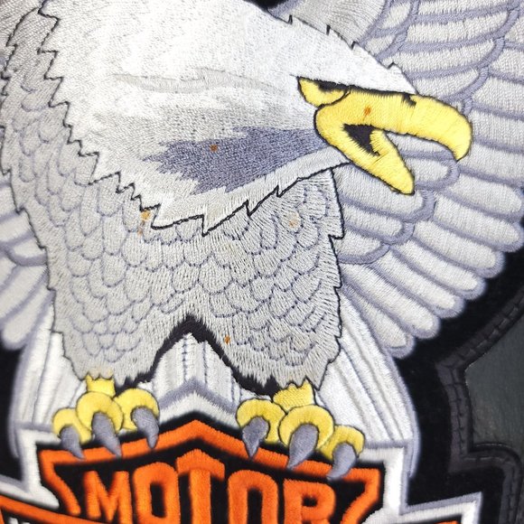 Bikers Dream Apparel Leather Vest Buffalo Nickel Snaps Pins Patches Men's 4XL - Picture 15 of 16